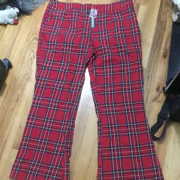 Dangerfield plaid pants size 20 AU New - Picture 1 of 3
